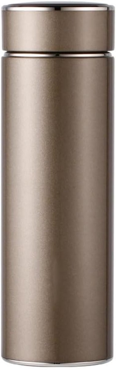 Geïsoleerde Waterkoker - Thermoskan Ketel - Dranken Warm Houden - Roestvrijstalen Isolatie - 5 x 20.8 cm - Zilver