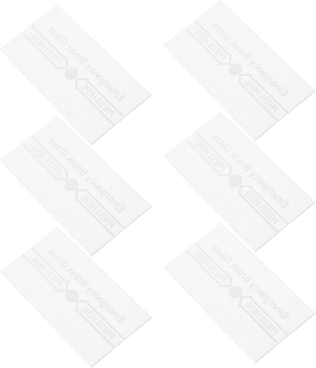 Beschermkappen Handmelders - Alarm Kappen - Voorkomen Foutalarmen - Hoge Transparantie - 7.6 x 3.9 cm - Transparant