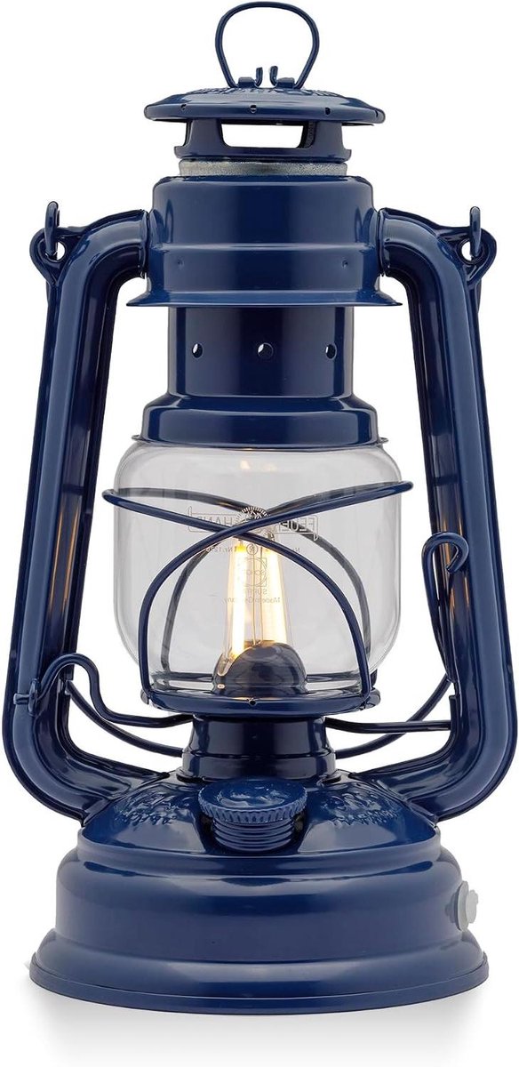 Led-lantaarn - Draagbare Lamp - Sfeerverlichting Buiten - 18 Dagen Licht - 15 x 135 cm - Blauw