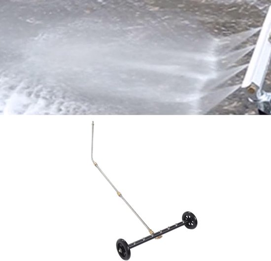 Hogedrukreiniger Onderstel - Chassisreiniger Waterbezem - Voertuigen Reinigen - 2-in-1 Functie - 4000 PSI - Zilver — afbeelding 3