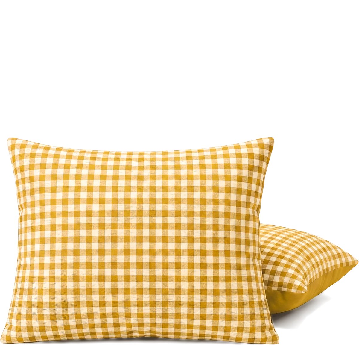 HappyBed Kussenslopen Ochre 60x70 cm - Kussensloop set 2 stuks - 100% - Ultieme slaapcomfort