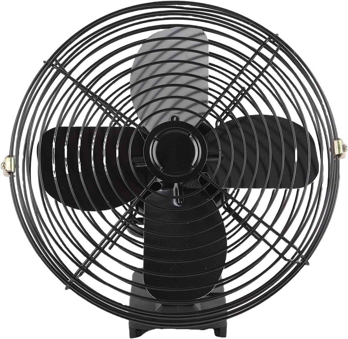 Draadloze Werkplaats Ventilator - Draagbare Ventilator Batterij Ventilator - Koelte Bieden - Stevig Stalen Frame - 8 inch - Zwart