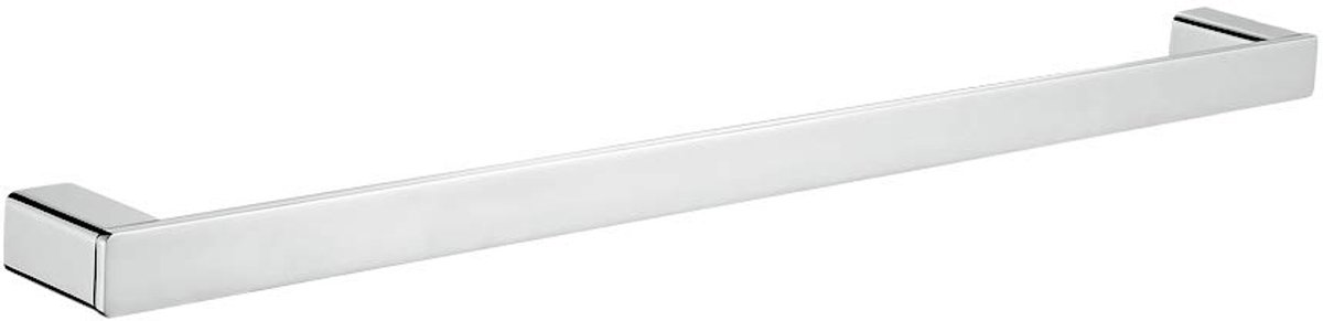 Dailygoods - Plinth met Towel Rack - Vierkant, Messing Zilver