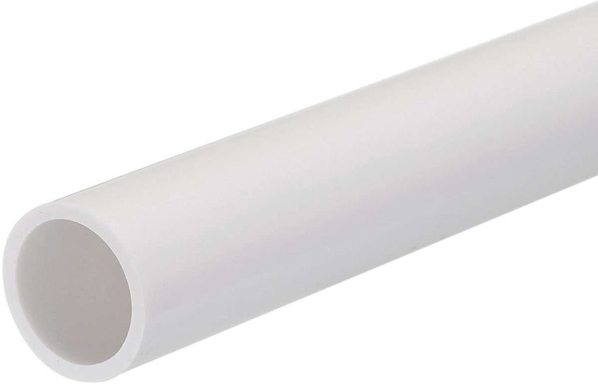 Dailygoods - PVC Tube 16mm x 200mm - Multifunctionele Plastic Buizen voor Tuin en Aquarium