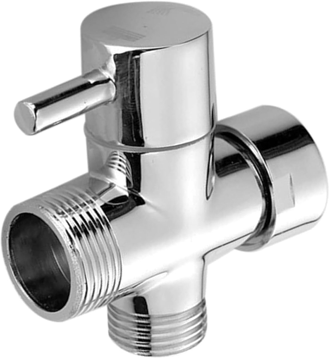 Dailygoods - Massief Messing 3-weg Ventiel voor Douche - G1/2" T-Adapter