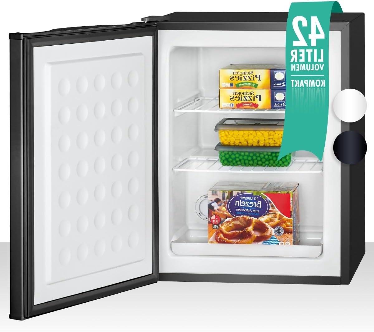 Mini Vriesbox Vrieskist Kleine Voedsel Bewaren Traploze Temperatuurregeling 42 Liter Zwart