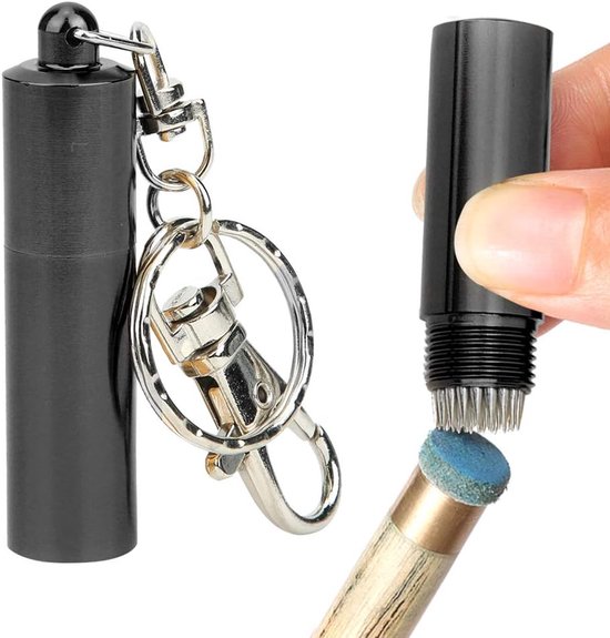 Snooker Pool Tip Prikpen - Reparatie Tool Biljart - Biljart Piek Onderhoud - Niet-slip Ontwerp - 5.8 x 1.3 cm — afbeelding 4