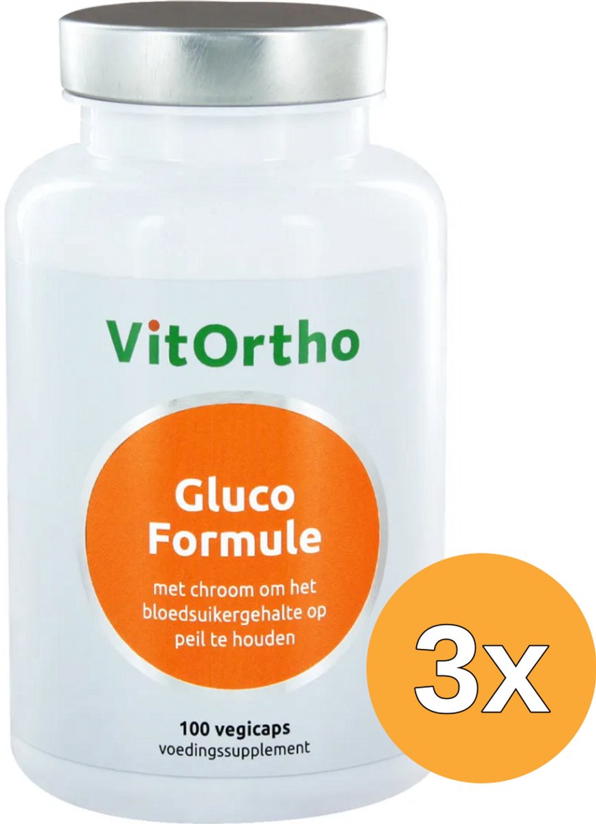 3x VitOrtho GlucoForm (100 vega capsules)