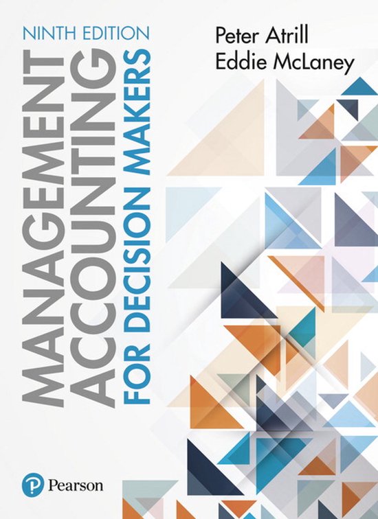 Management Accounting for Decision Makers 9th edition