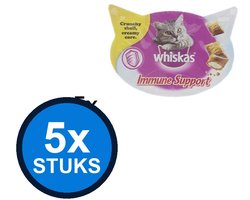 Top 10 kattensnacks 2026: Whiskas Immune Support Kattensnacks 5 x 50 g