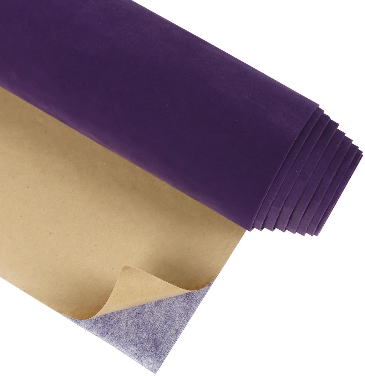 SolidKeus - Zelfklevend Behang Donkerpaars 30 cm x 900 cm voor Decoratie
