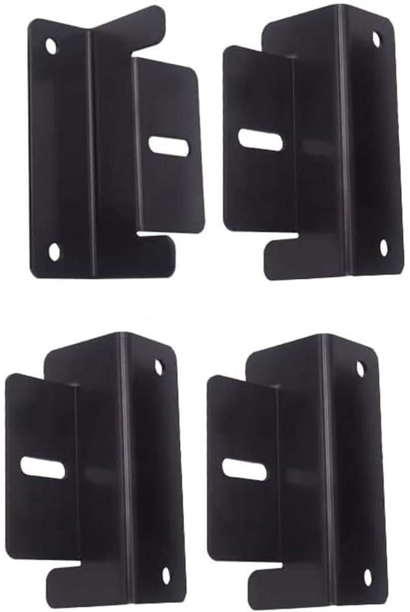 SolidKeus - Z-vormige Beugels voor Zonnepanelen, Set van 4