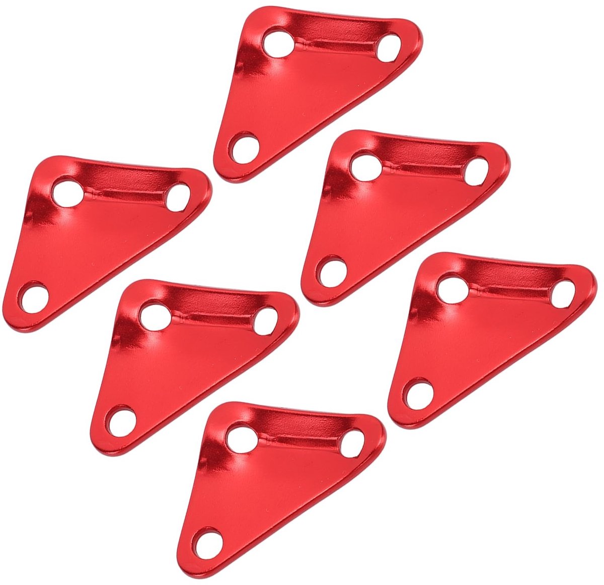 SolidKeus - Driehoek Tenttouwbevestiging van Aluminiumlegering (10 Stuks)
