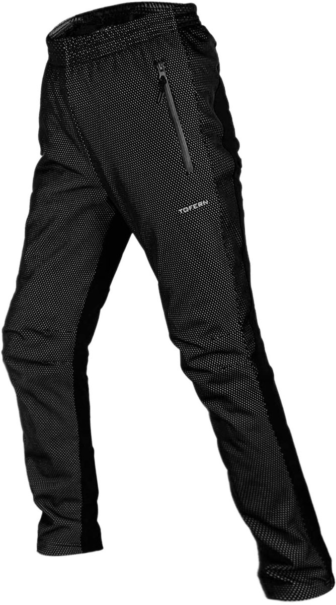 SolidKeus - Fleece Fietsshorts voor Mannen voor de Koude Seizoenen