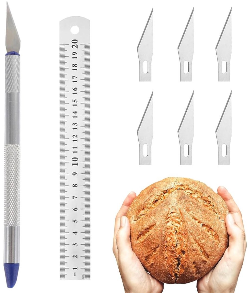 SolidKeus - Scalpel Knutselmes met 17 Reservemessen en Liniaal