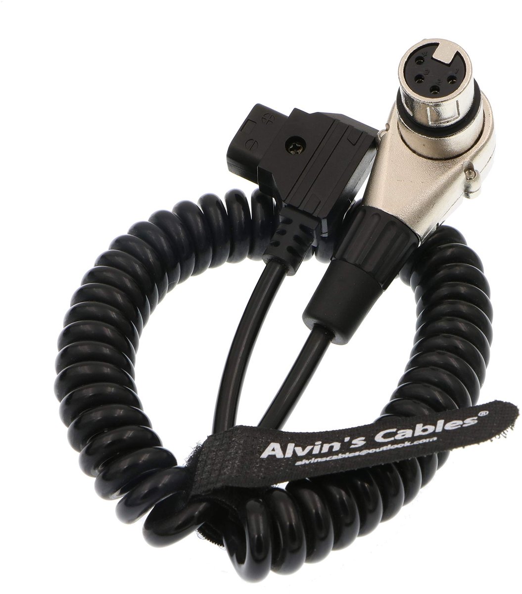 SolidKeus - XLR 4 Pin Vrouwelijke Verbindingskabel voor Camera Monitor