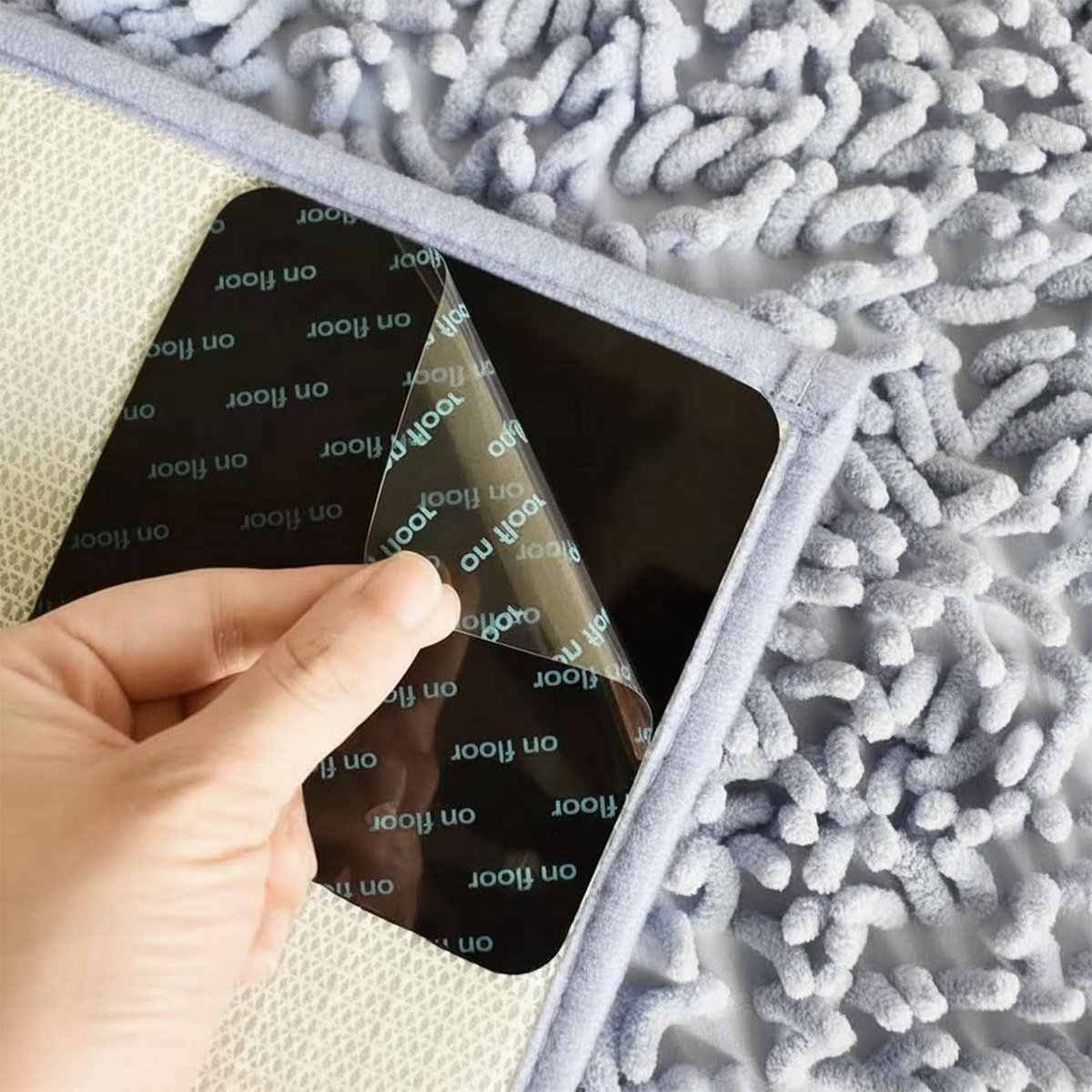 SolidKeus - 16-delige Antislip Tapijtvastzetpads voor Houten en Tegelvloeren