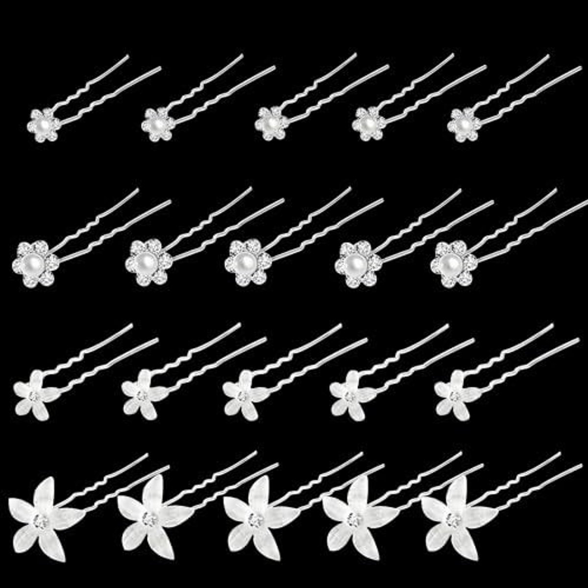 SolidKeus - 20 Stuks Bruids Haaraccessoires