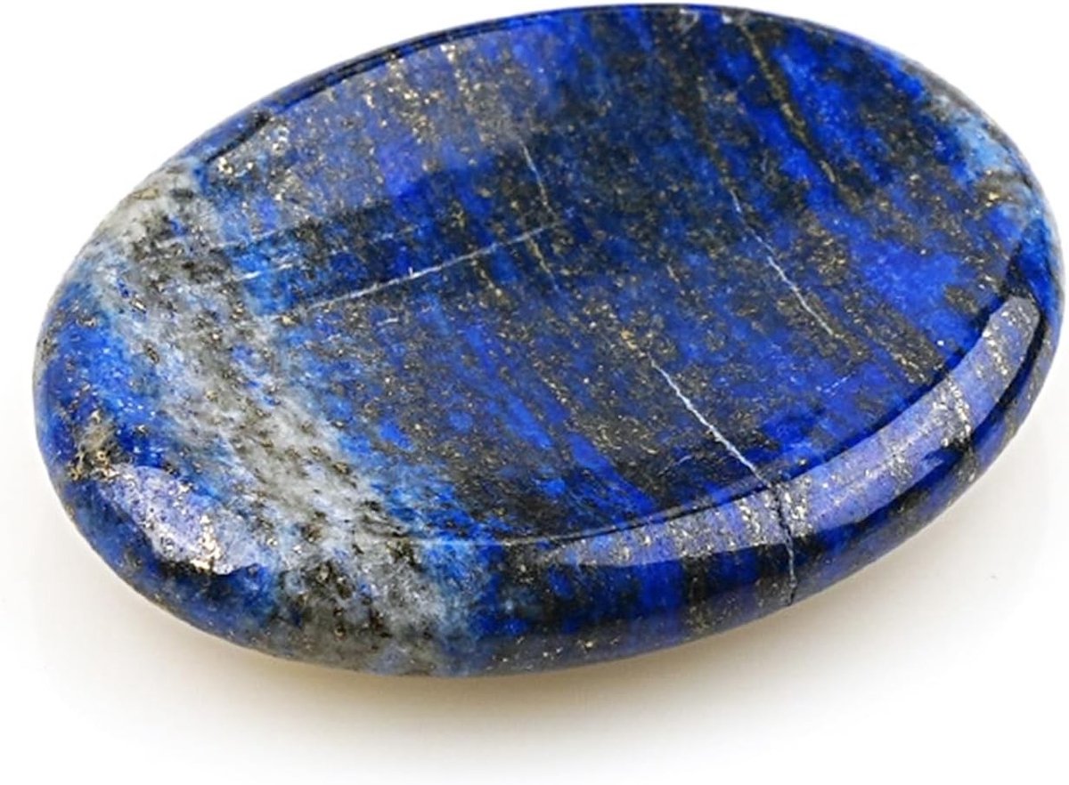 Geluksstenen van Lapis Lazuli voor Kinderen - Handstenen voor Chakra Healing, Stressverlichting en Meditatie