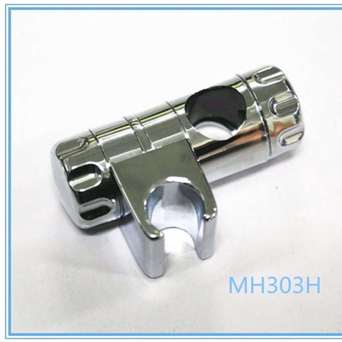 Dailygoods- Douchekop Houder Verstelbaar - Douchekophouder - Wandbeugel - Beugel Badkamer - Douchekop Beugel - Geschikt voor 25mm Riser Rail - Douchebeugel