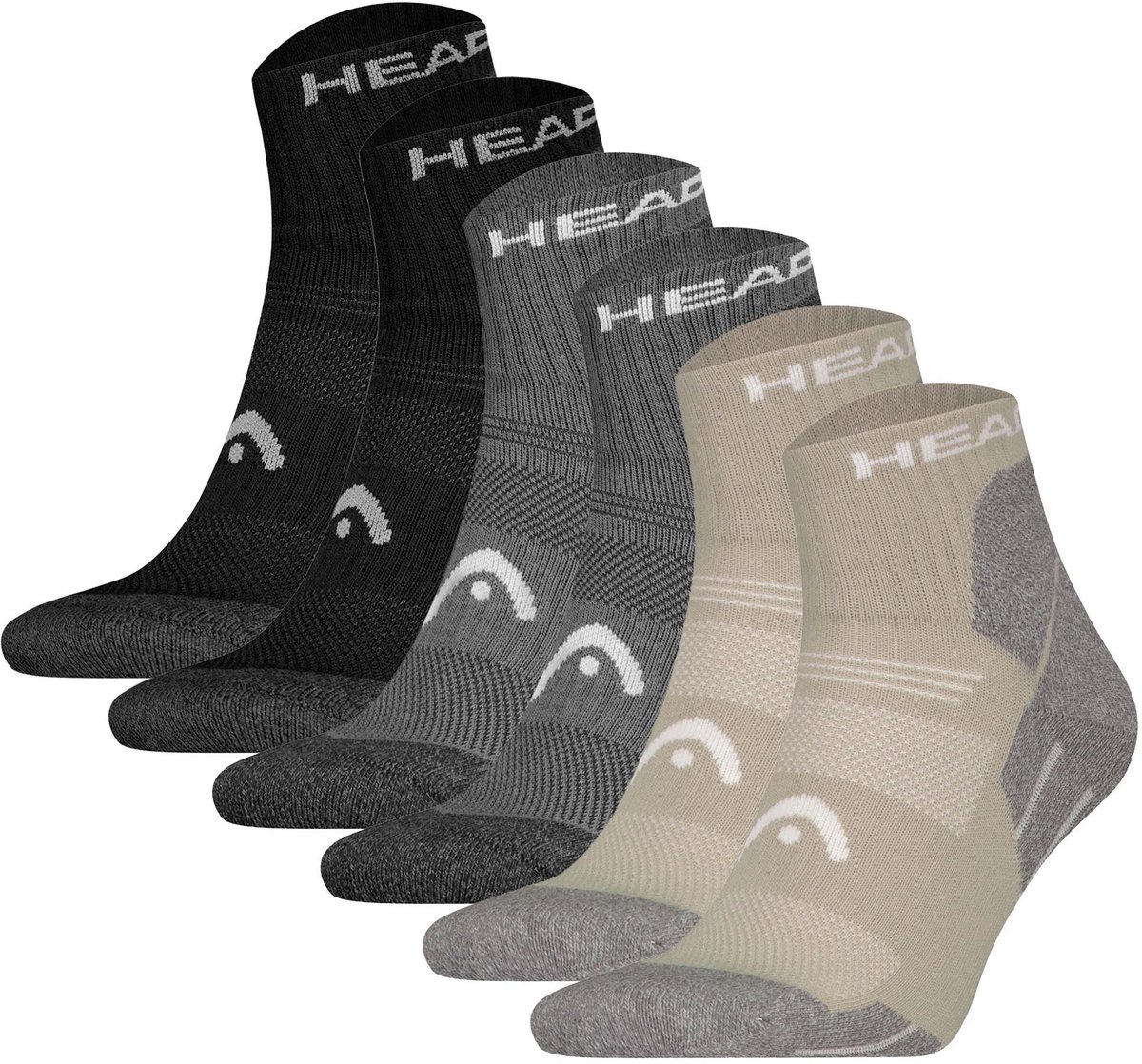 Head Sokken Hiking All Climates Quarter 6P Set van 6