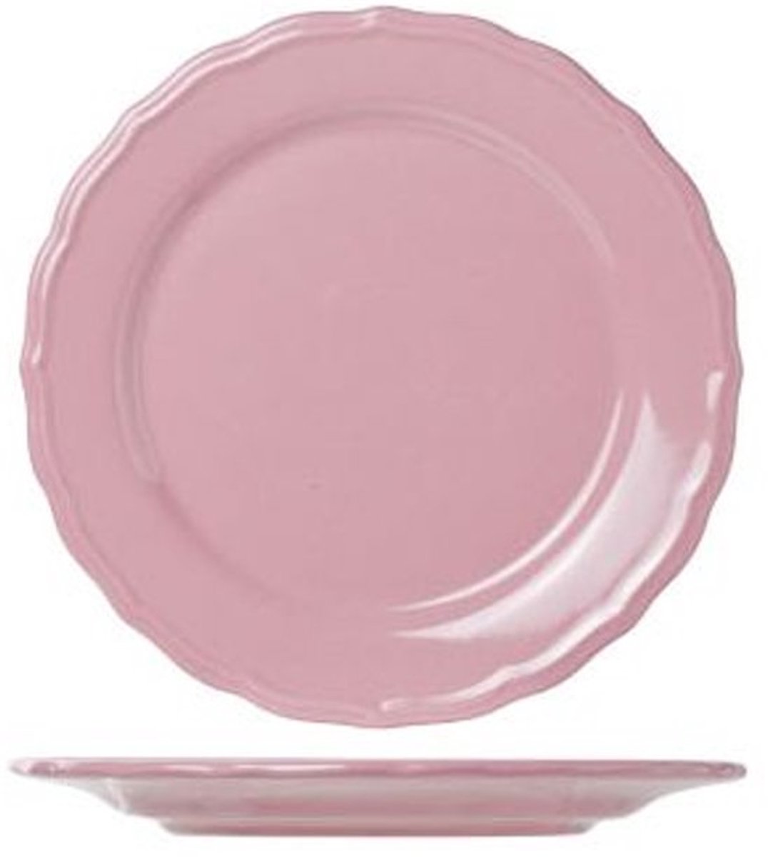 Cosy & Trendy Juliet Pink Dessertbord Blinkend D21.6cm