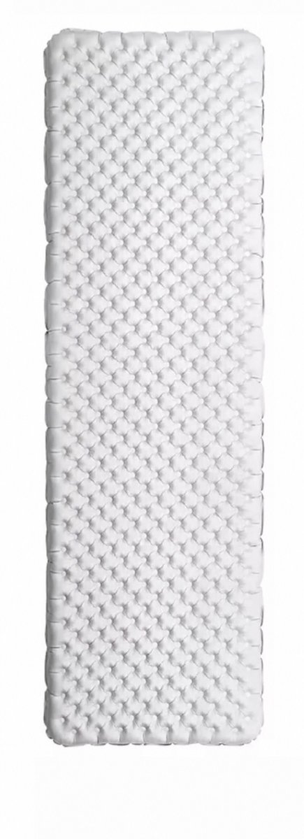 Atlasyx luchtbed - Luchtmatras - Slaapmat - Slaap matje - Camping matras - Opblaasbaar bed - 7 cm dik - 196 x 64 x 7 cm - Zilver