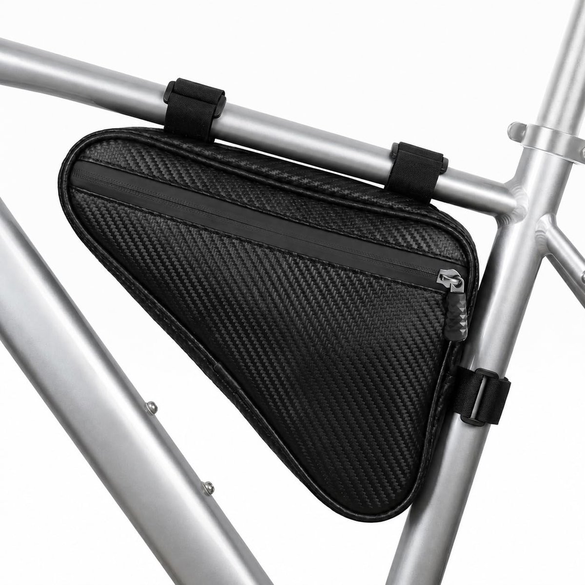 Fietstas - driehoekige tas - waterdicht - 1 - 5 l - fietsframetas voor MTB - racefiets - gravelbike - mobiele telefoon-gereedschapstas - sleutelhouder - fietstas - frame - e-bike accessoires