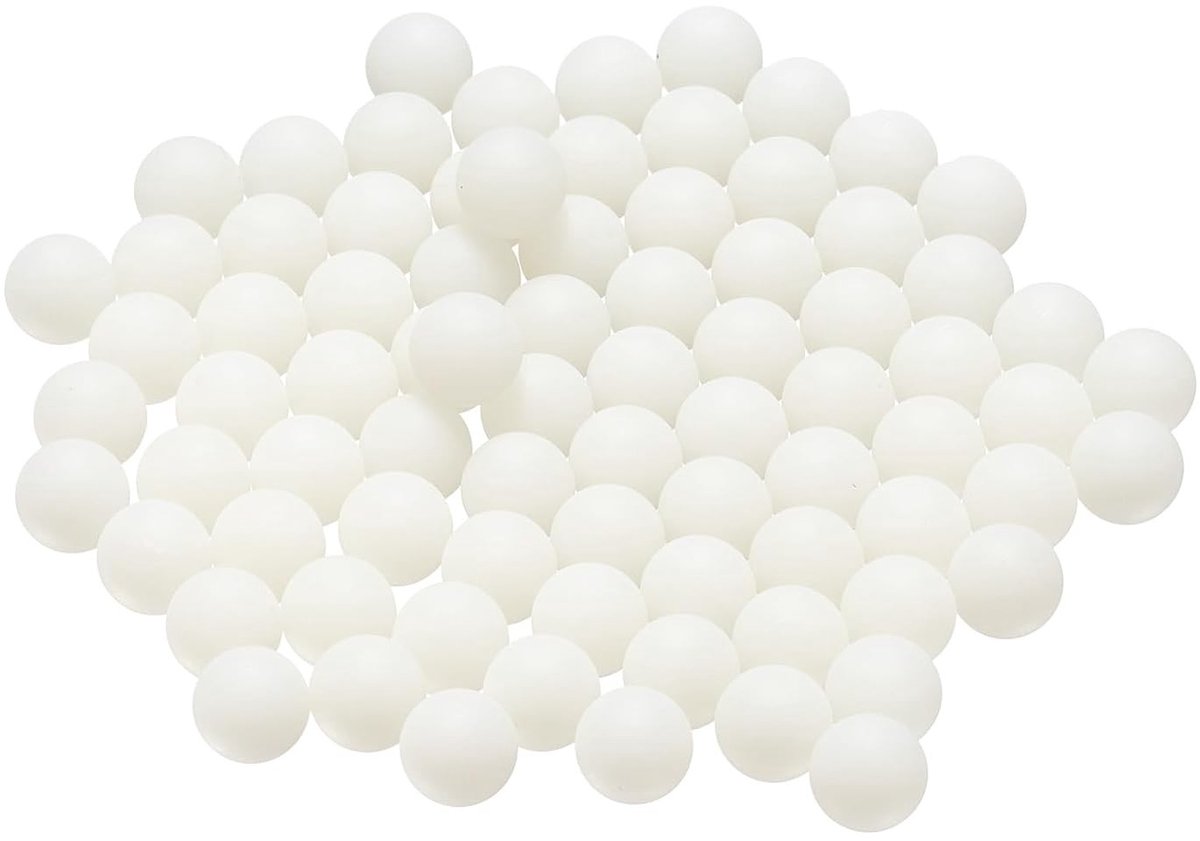 50 stuks robuuste nylon plastic ballen van 9 mm voor reparatie, magazijn, doe-het-zelf projecten en modellen