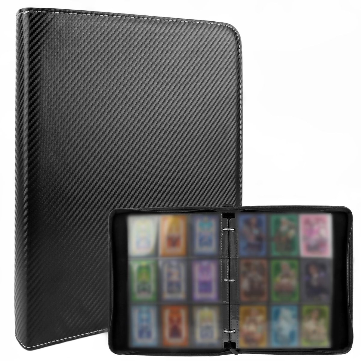 SolidKeus - Trading Cards Album met 1080 Compartimenten en Rits