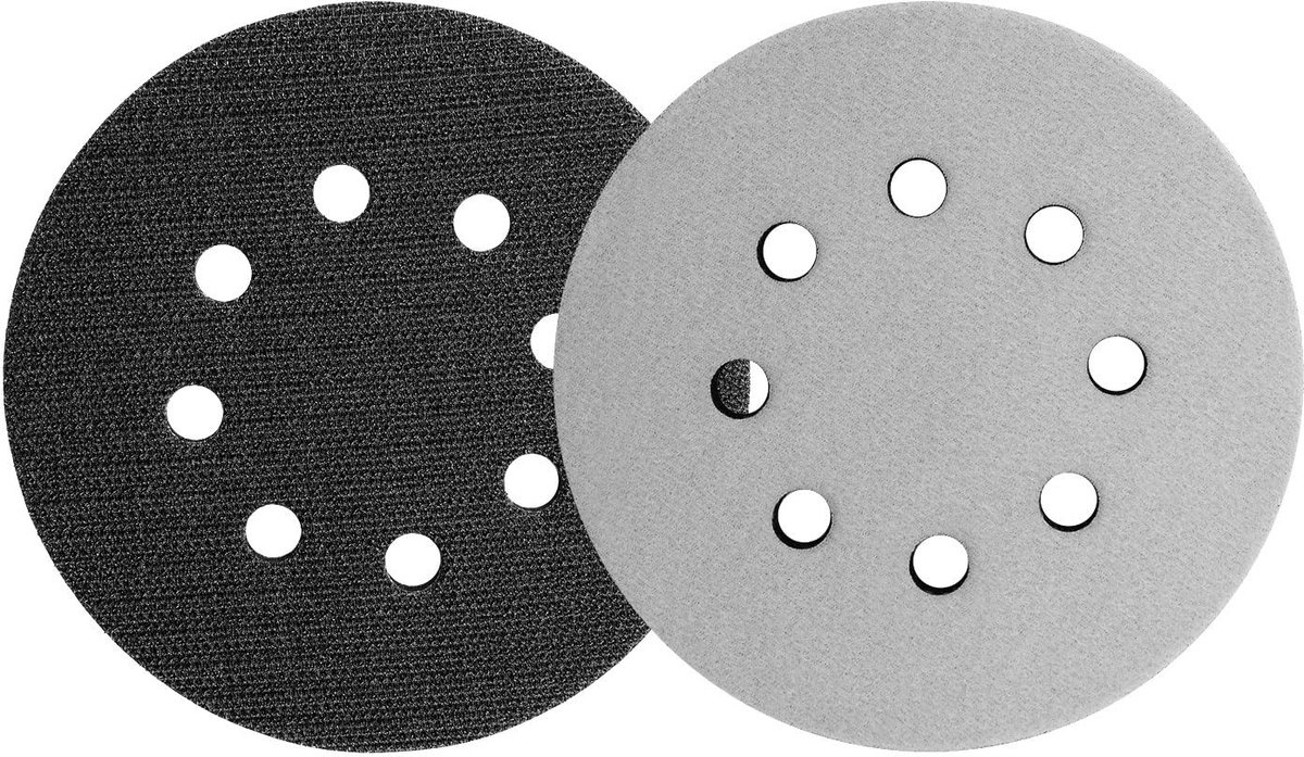 SolidKeus - Set van 2 Polijstschijven van 125 mm met Sponsinterface