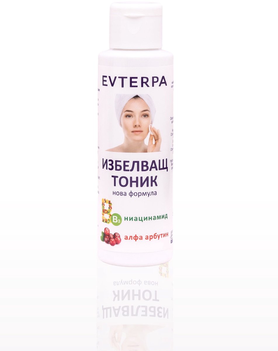 Verhelderende toner met niacinamide - alfa arbutine - tomaten - komkommers 100ml