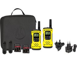 Motorola TLKR T92 H2O radio bidirectionnelle 8 canaux Noir, Jaune