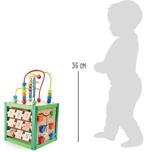 small foot - Spring Motor Skills Training Cube van Small Foot — afbeelding 4