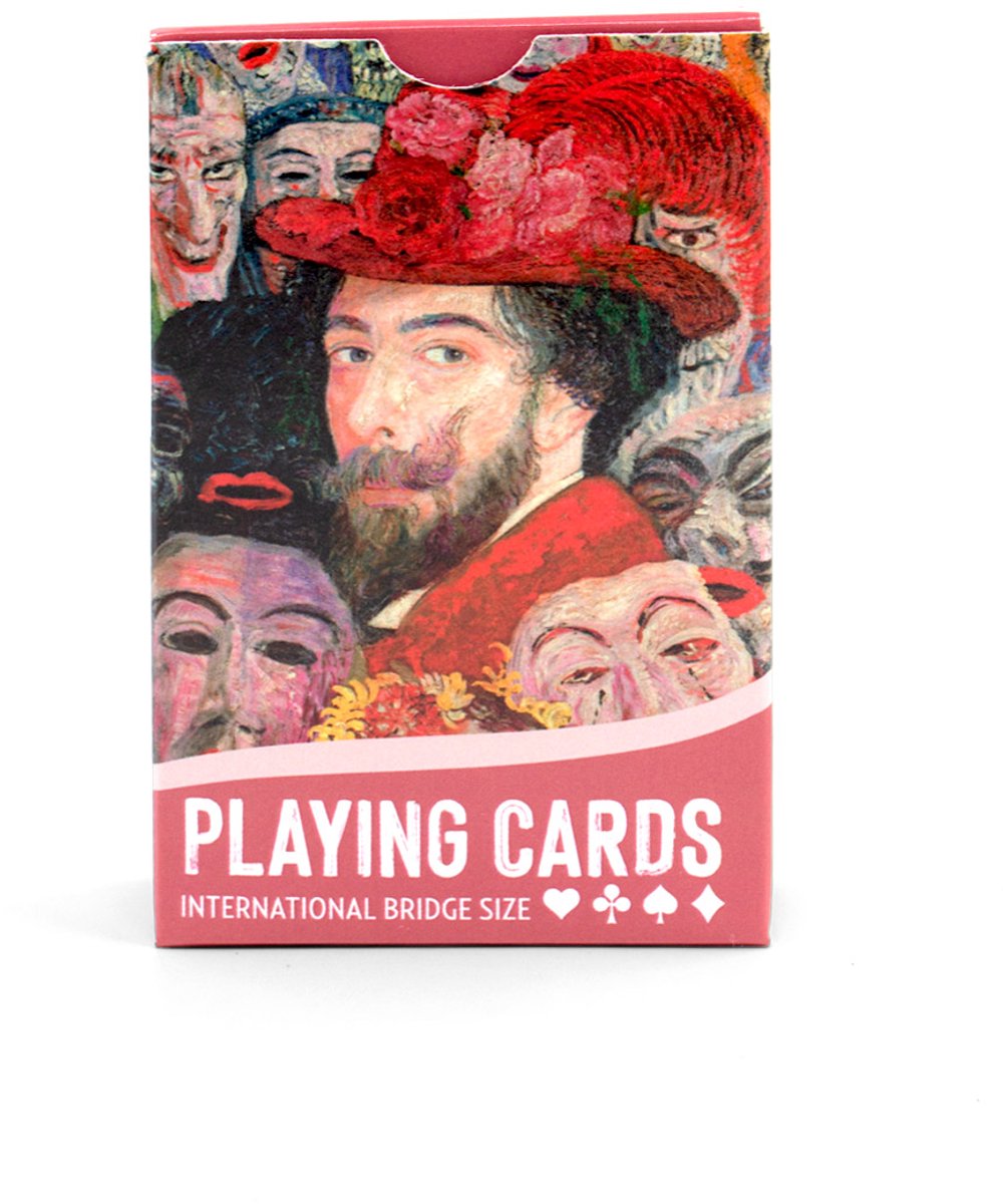 Lanzfeld - Kaartspel - Speelkaarten - James Ensor - Portret met maskers