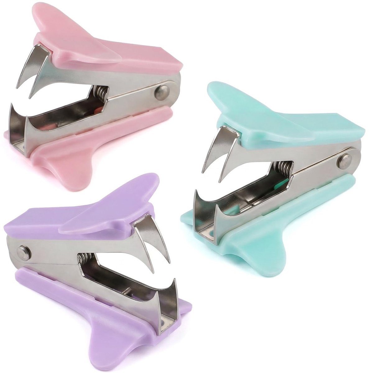 SolidKeus - Mini Nietjesverwijderaar Set van 3 in Roze, Paars en Blauw