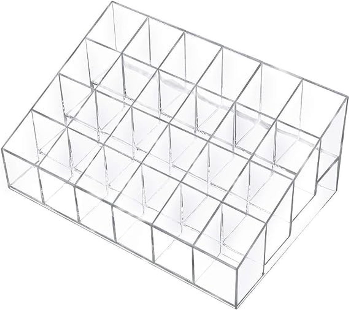 SolidKeus - Transparante Lipstick Organizer met 24 Compartimenten