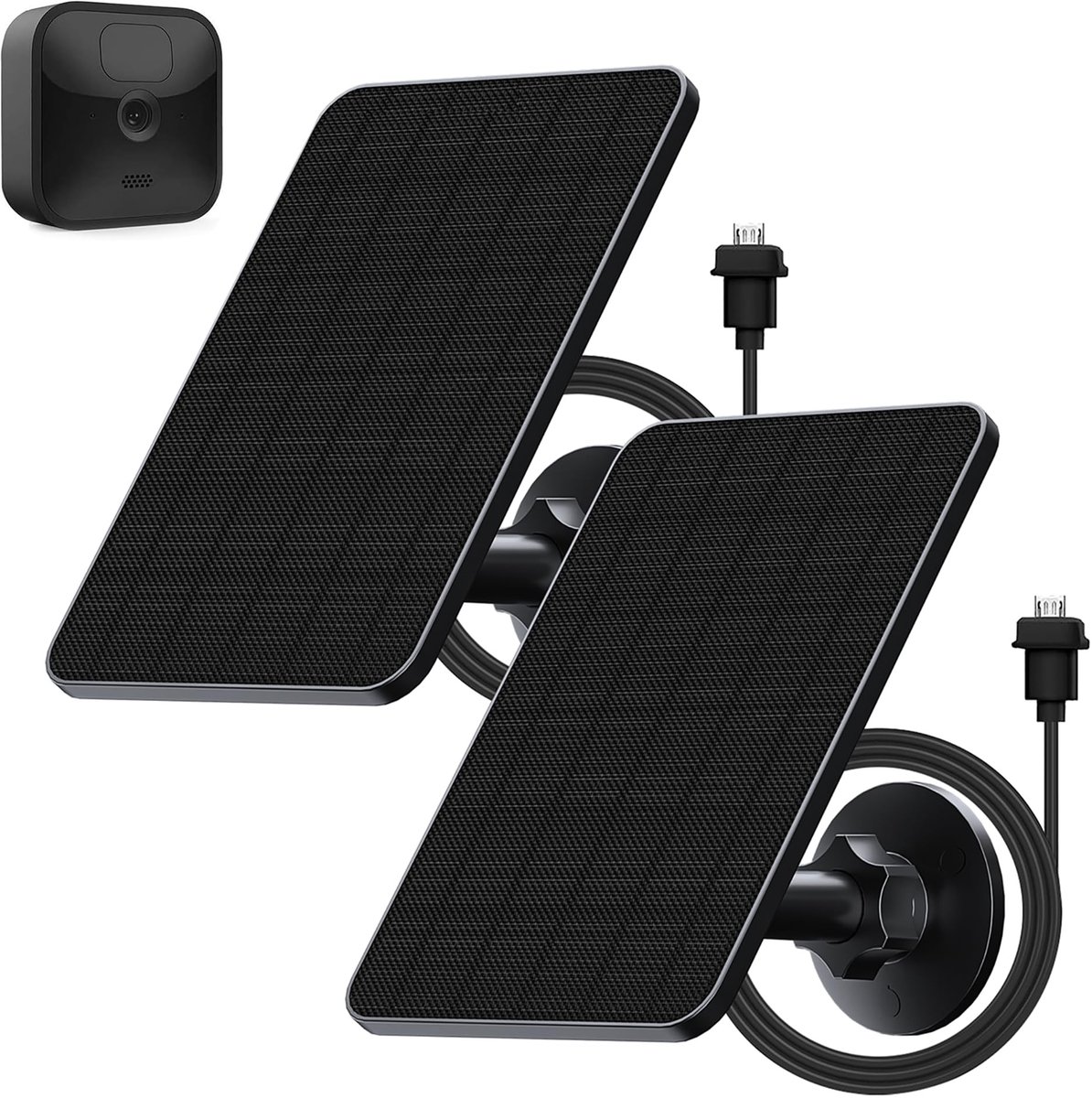 SolidKeus - Zonnepaneel voor Blink Camera Buiten met Rubber Plug
