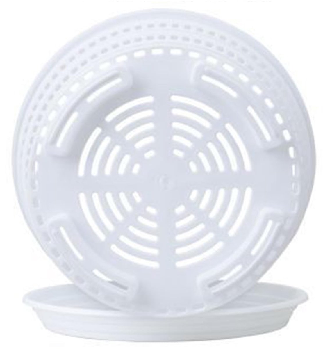 SolidKeus - 10 Stuks Duidelijke Plastic Plantenschaal Drip Trays