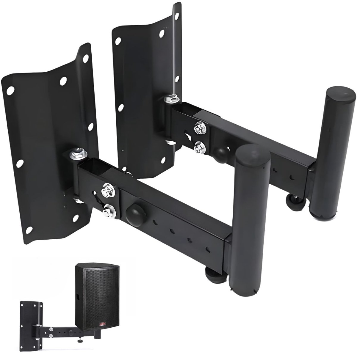 SolidKeus - Wandbeugel voor Speakers, Verstelbaar en Universeel