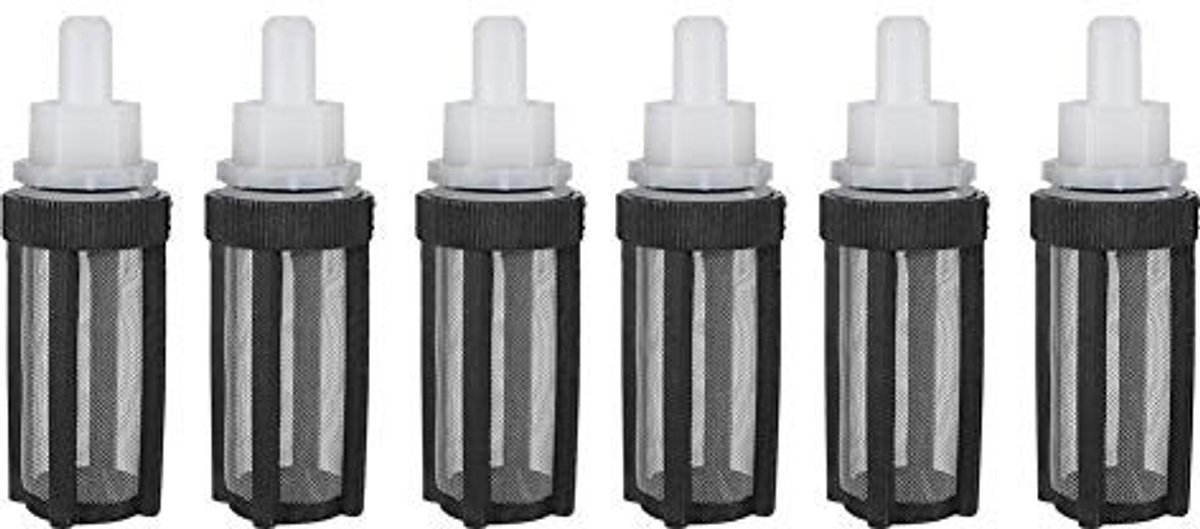 SolidKeus - Set van 6 RVS Micro Pompfilters voor Irrigatie