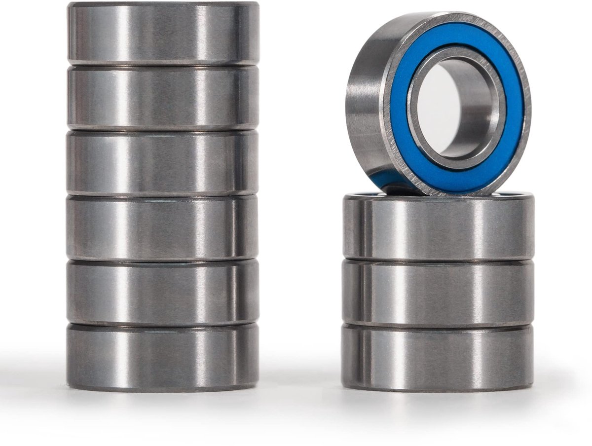 SolidKeus - Miniatuur Kogellagers MR128-2RS 8x12x3.5mm met Dubbele Rubberen Seals