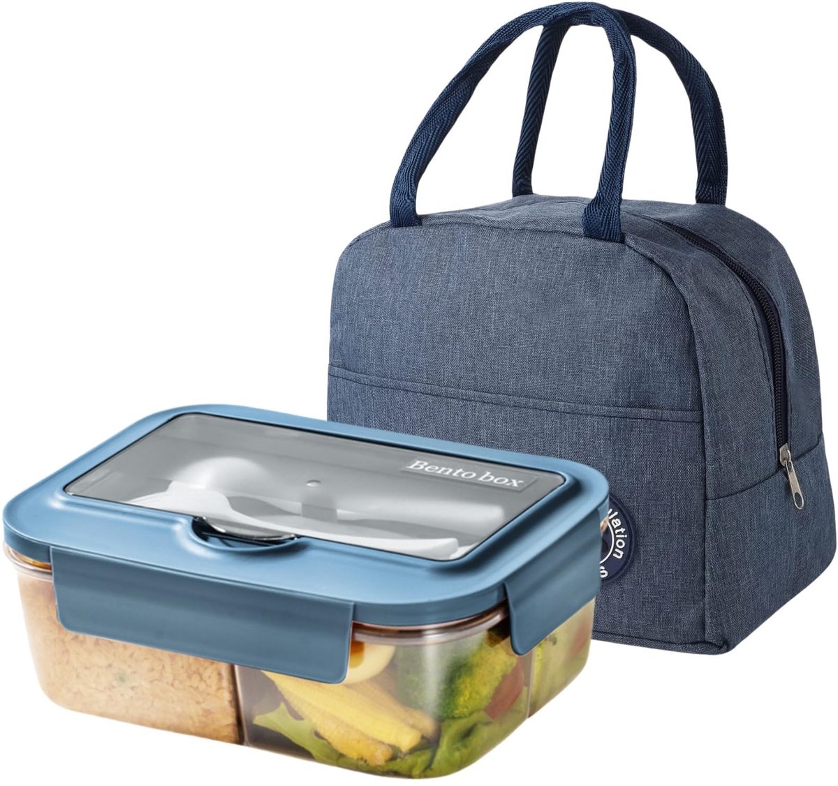 SolidKeus - Lunchbox met Compartimenten voor Kinderen en Volwassenen