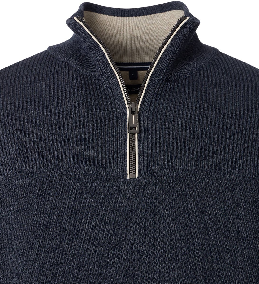 CASA MODA comfort fit schipperstrui - donkerblauw