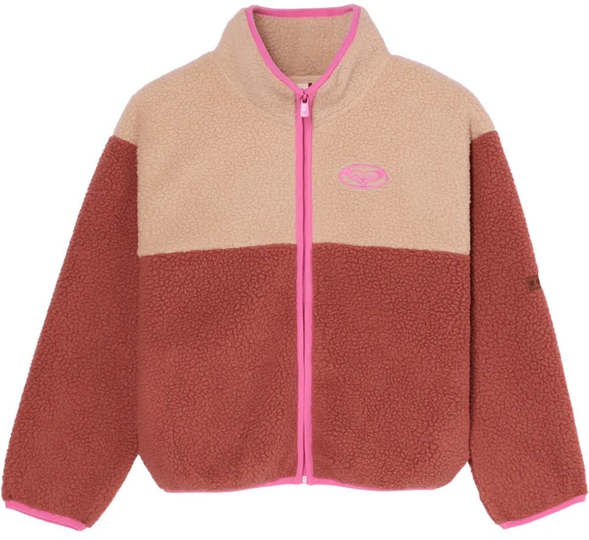 Roxy For The Homies Fleece Jas Roze 8 Years Meisje