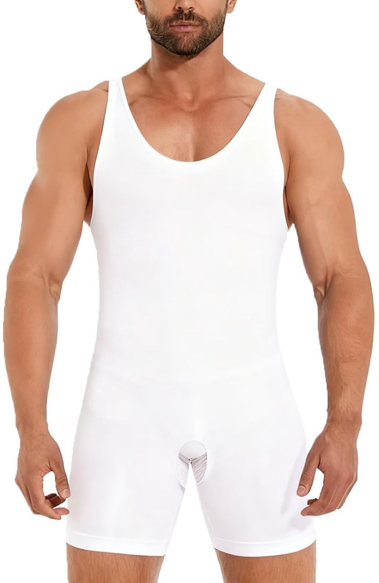 SolidKeus - Heren Body Shaper Compressie Shirt voor Abdomen en Taille