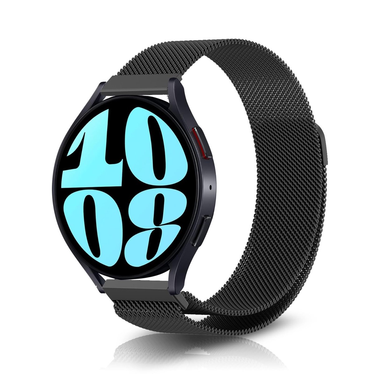 SolidKeus - 20mm Roestvrijstalen Horlogeband voor Samsung Galaxy Watch 6/5/4