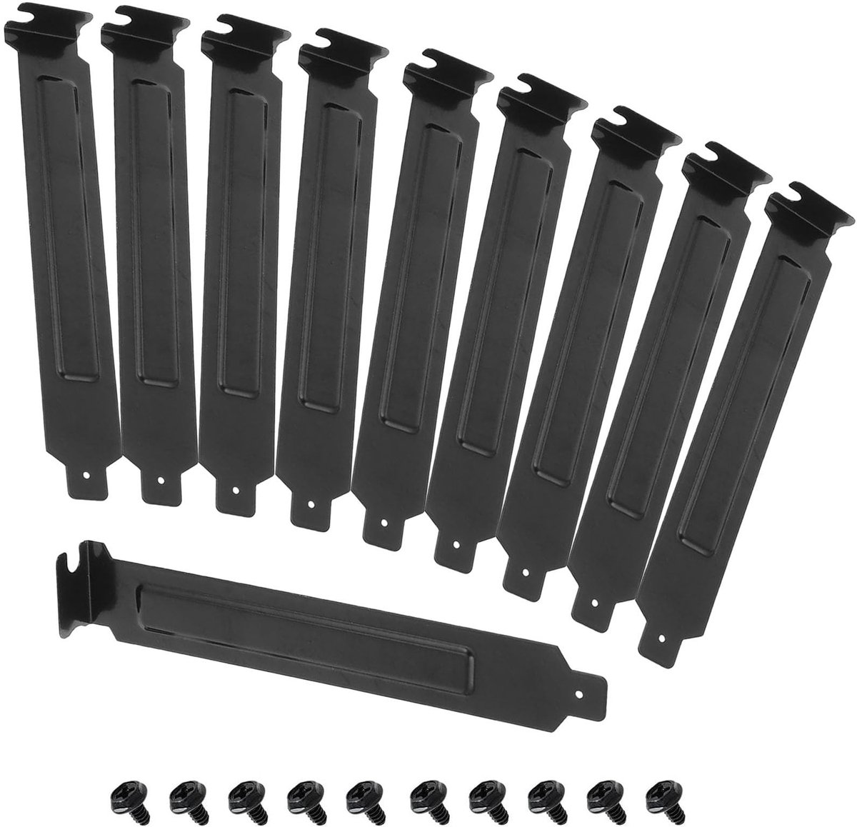 SolidKeus - Set van 10 PCI Slot Covers voor Stofbescherming