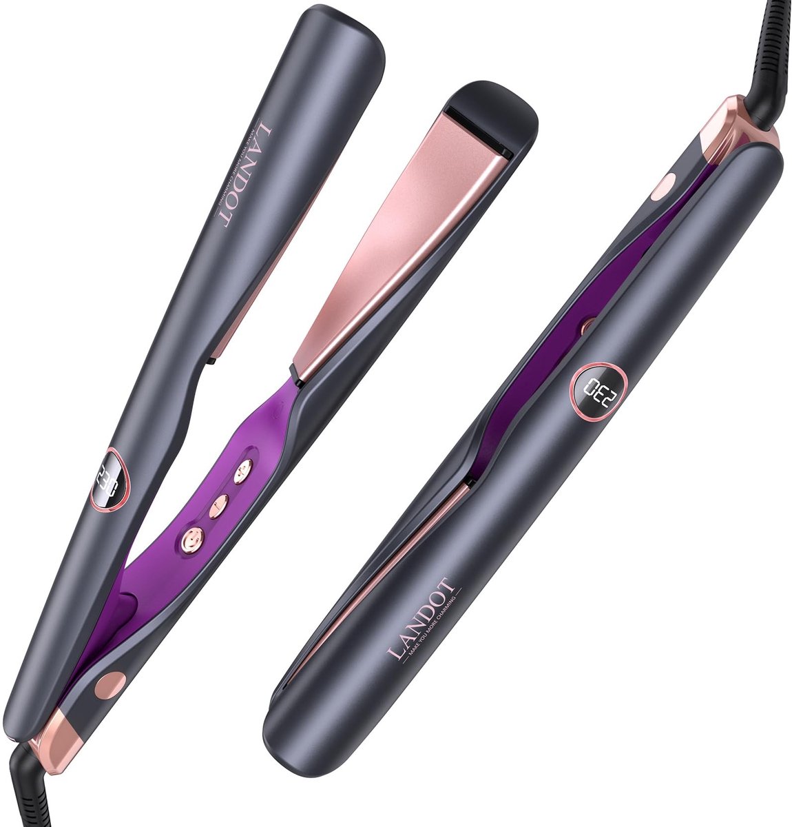 SolidKeus - Haarstyler 2-in-1 voor Krullen en Steil Haar