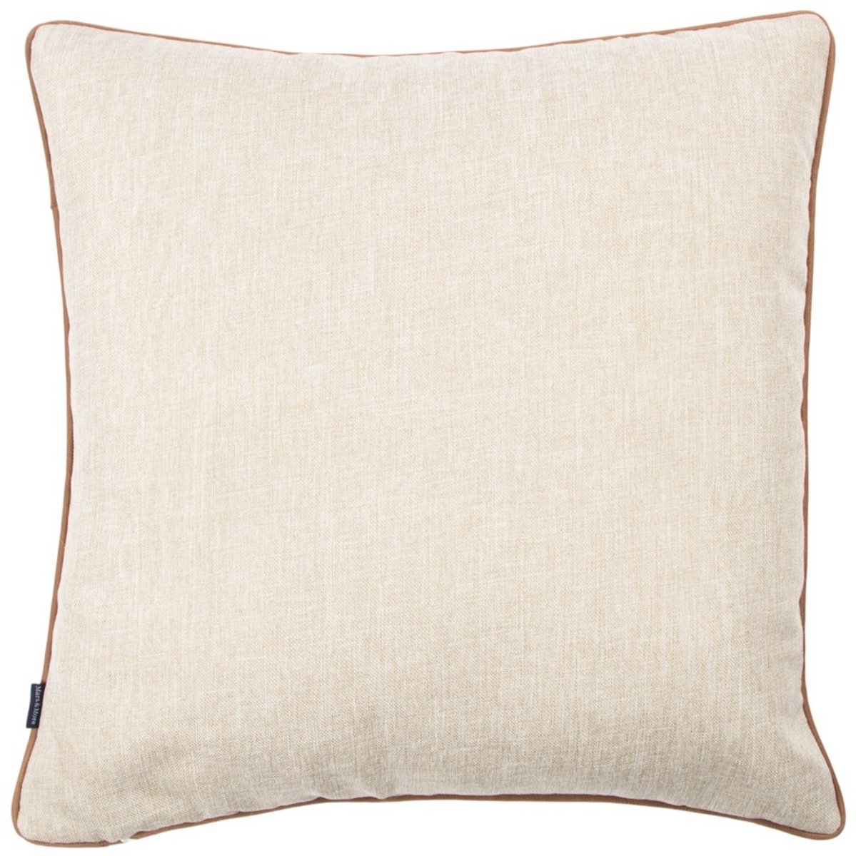 Kussen Geborduurd hert staand wit 45x45cm
